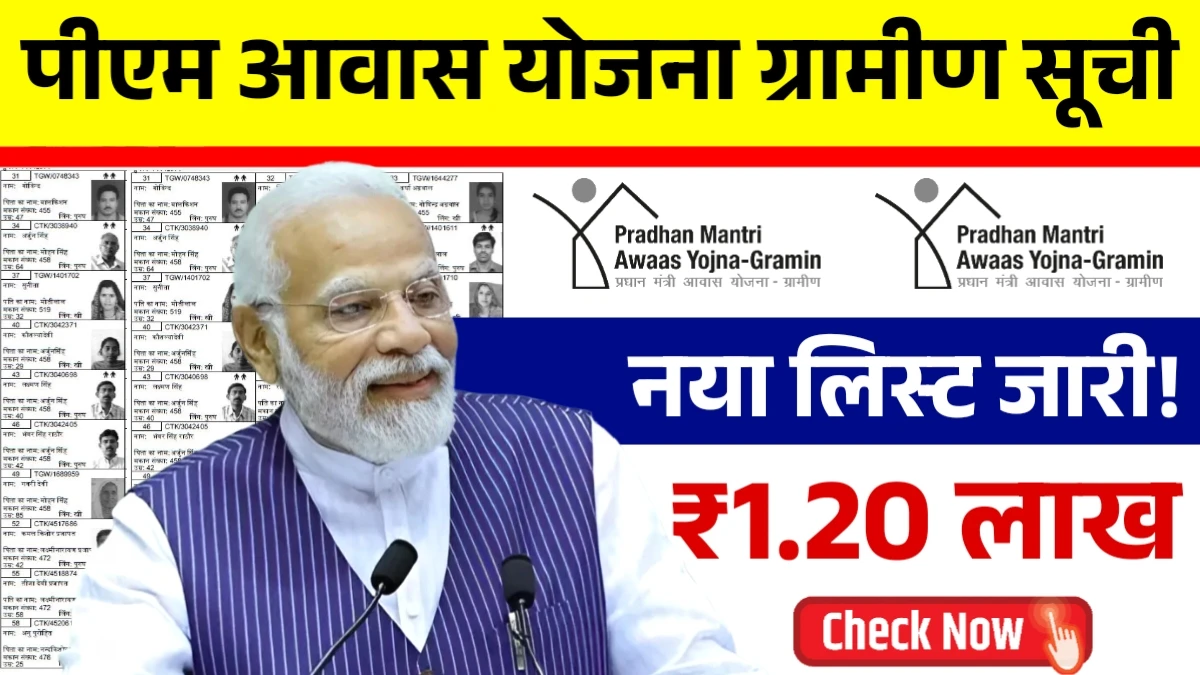 PM Awas Yojana Gramin List